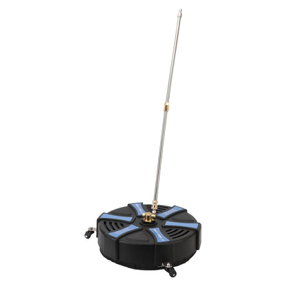 16 Inch Pressure Washer Surface Cleaner with 3 Wheels 3600PSI Stainless Steel Power Washer Accessory