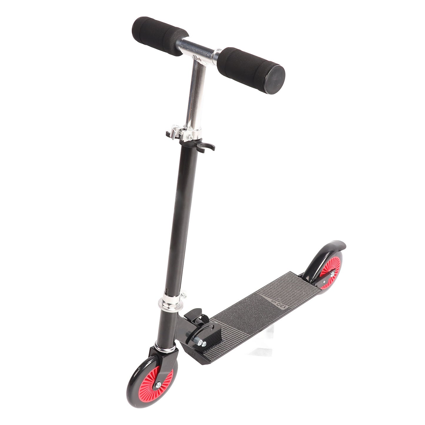 Folding Scooter with Adjustable Handlebar, Black Kids Scooter Lightweight Aluminum Scooter with Rear Brake, Kick Scooter for Kids Boys Girls 5 Years Old and up, Fully Assembled, Load up to 220 lbs