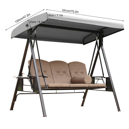 Waterproof Dust Proof Swing Canopy Cover Replacement Accessory for Outdoor
