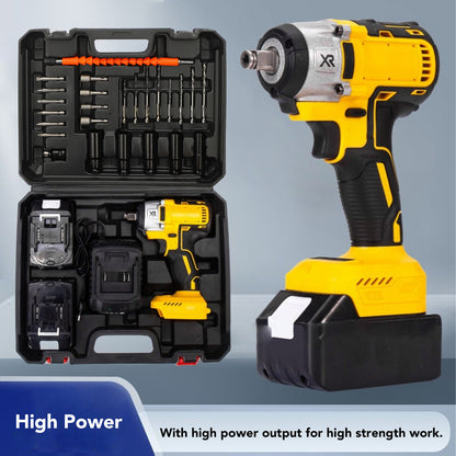 Cordless Electric Impact Wrench High Torsion Big Power Brushless