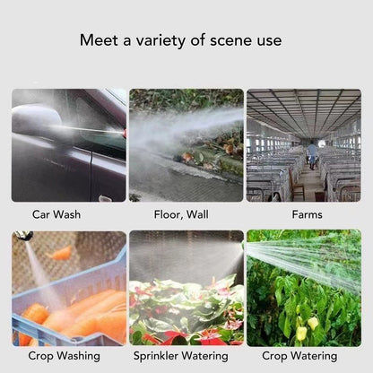 12000mAh High Pressure Washer Multifunctional Portable Cordless High Power Washer Gun
