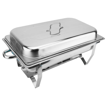 Chafing Dish Buffet Set, 13QT Stainless Steel Chafing Dishes For Buffet, Chafers And Buffet Warmers Sets For Parties, Events, Wedding, Camping, Dinner