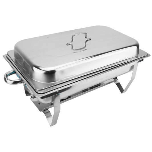 Chafing Dish Buffet Set, 13QT Stainless Steel Chafing Dishes For Buffet, Chafers And Buffet Warmers Sets For Parties, Events, Wedding, Camping, Dinner
