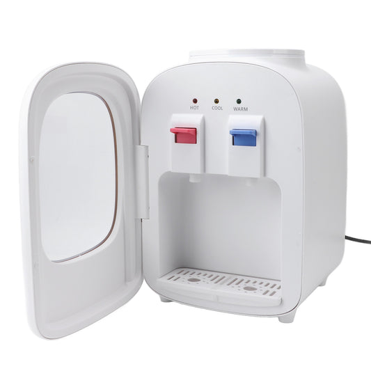 Top Loading Water Cooler Dispenser, Hot & Cold Water, 13.8'' Countertop Water Cooler Dispenser, Holds 3 or 5 Gallon