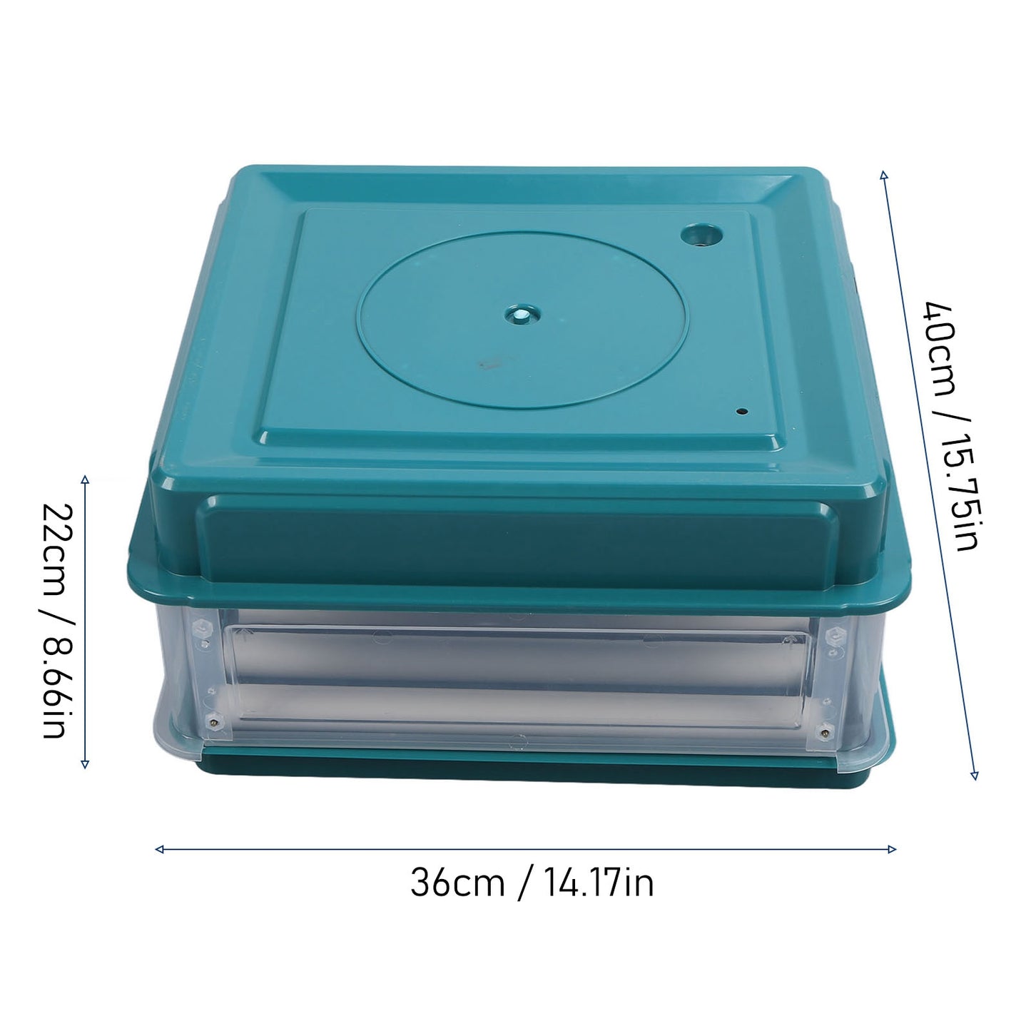 48 Egg Incubator with Temperature and Humidity Monitoring, Egg Candler, Automatic Egg Turner, for Hatching Chickens