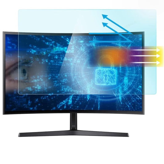 21.5 inch Computer Anti Blue Light Screen Filter for 16:9 Widescreen Monitor Screen Protector, Eye Protection Anti Glare Screen Protector, Desktop Monitor Anti Scratch Film, Reusable Easy to Install