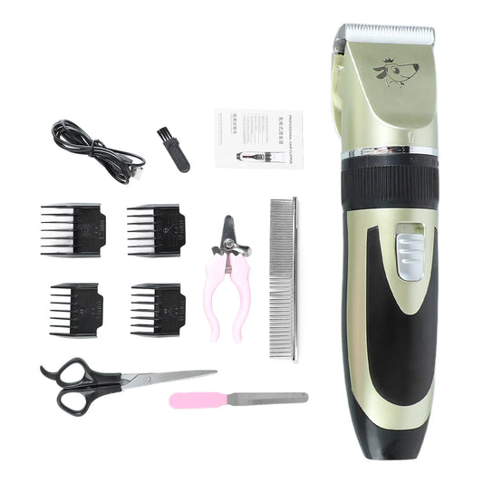 MGAXYFF Dog Clippers Dog Grooming Kit Professional Quiet Electric Pet Hair Trimmers