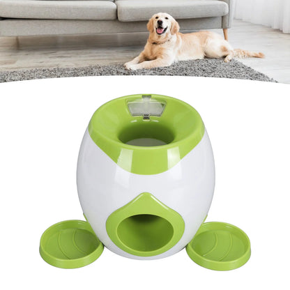 Automatic Dog Launcher-Dog Fetch Machine, Thrower For Dogs,Great Interactive Dog Toy With 2 Tennis Balls 2 Tray