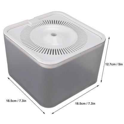 Mgaxyff 100oz/3L Pet Fountain,Cat Water Fountain Dispenser, Cat Water Bowl W/ Induction,White