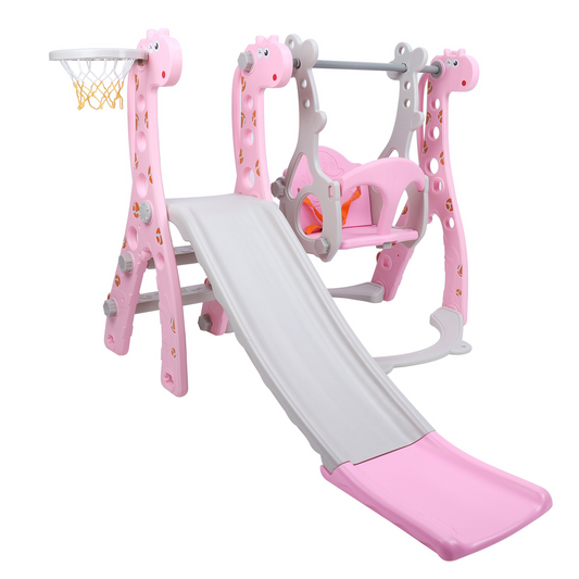 Toddler Climber And Swing Set, Toddler Slide And Swing Set Polyethylene Kids Play Climber Slide Playset For Indoor For Outdoor