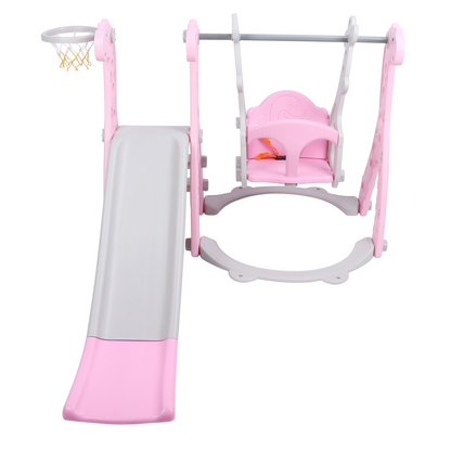 Toddler Climber And Swing Set, Toddler Slide And Swing Set Polyethylene Kids Play Climber Slide Playset For Indoor For Outdoor
