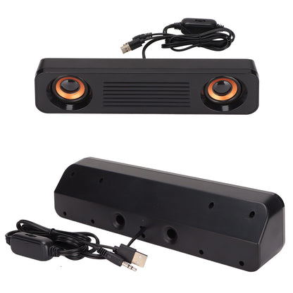 Long Speaker, 3.5mm Plug Wired Speaker 60Hz-20kHz for Computer for TV