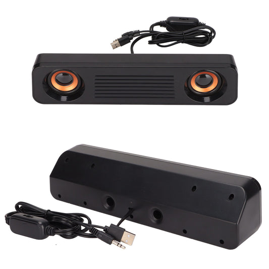 Long Speaker, 3.5mm Plug Wired Speaker 60Hz-20kHz for Computer for TV