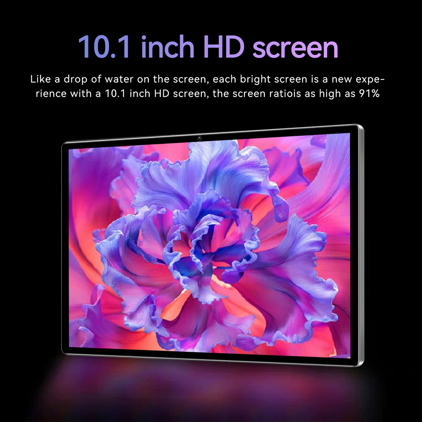 10.1 inch Tablets 8GB RAM 128GB ROM 512GB Expand Android 11 Tablet for Kids, 1920x1080 HD Touch Screen, 8MP+16MP Dual Camera, 7000mAh Battery, 8-Core Processor, WiFi Bluetooth, Gray