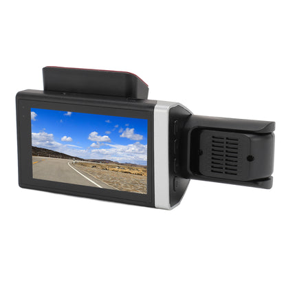 3 Channel Dash Cam Front and Rear, 1080P Dash Camera for Cars, 3" IPS Screen Three Way Dashcam with Night Vision, G-Sensor, Loop Recording, 24Hr Parking, DVR, Support 32GB Card