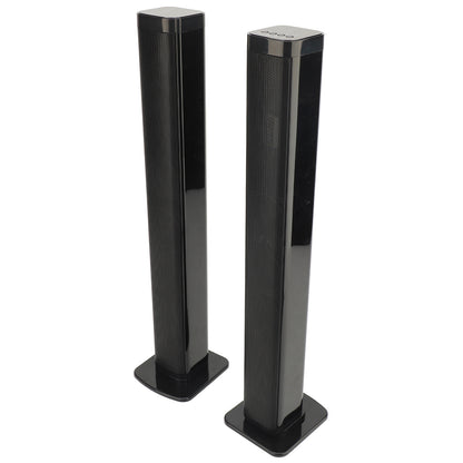 2 in 1 Separable Sound Bars for TV, Bluetooth 5.0 Surround Sound System for TV Wireless Connect, 37 Inch Soundbar for Home Theater, ARC/Optical/USB Cables & Remote TV Speakers, Wall Mountable