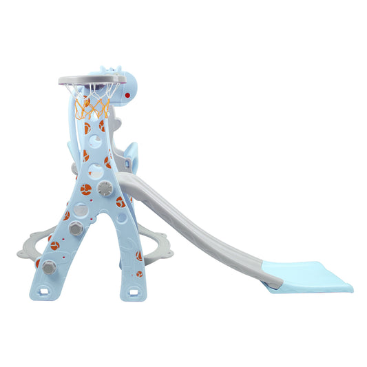 Toddler Climber And Swing Set, Toddler Slide And Swing Set Polyethylene Kids Play Climber Slide Playset for Indoor for Outdoor
