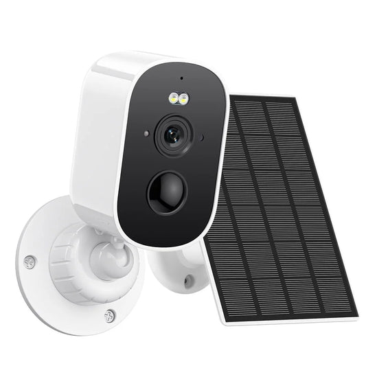 2K Security Cameras Wireless Outdoor 4MP WiFi Camera for Home Surveillance System Floodlight Color Night Vision, PIR Motion Detection,Live Talk,IP65 Waterproof, Comes with 64GB SD Card/Cl-oud Storage