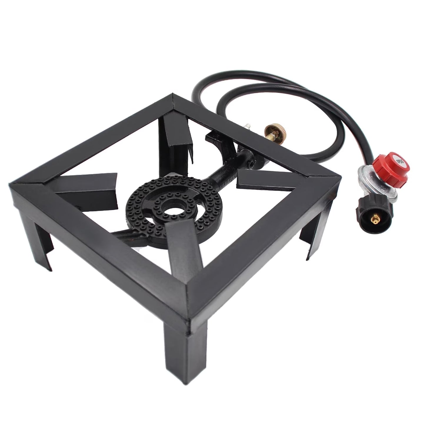 1 Burner Portable Camping Stove Single Burner Propane Gas Cooker Cast Iron Burner Outdoor BBQ Grill
