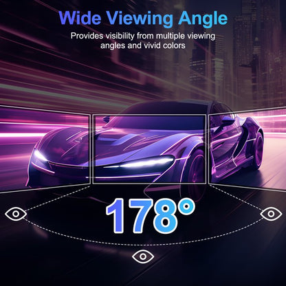 24 Inch Gaming Monitor 1K 200Hz High Refresh Rate 1ms Response 1920x1080 Resolution 100% NTSC Color Gamut HD Multimedia Interface DP Interface 24 Inch Black 200Hz+frameless