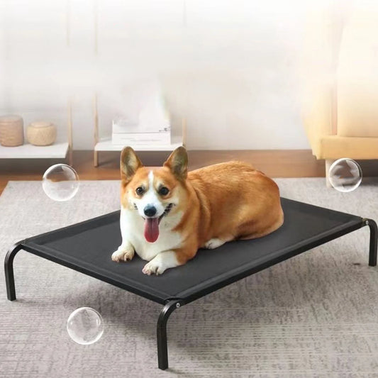 Mgaxyff Elevated Dog Bed Elevated Pet Bed Dog Cot With Washable Mesh For Indoors & Outdoors For Camping
