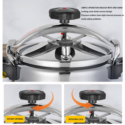 3L Pressure Cooker Stove Fast Cooker Stovetop Pot for Gas or Electric Stoves