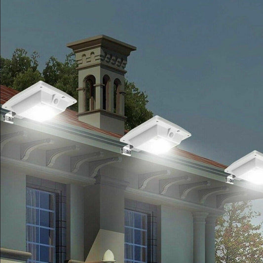 Waterproof Solar Light, 6 LED Waterproof Solar Power Fence Light Garden Security Gutter Lamp Outdoor Decor