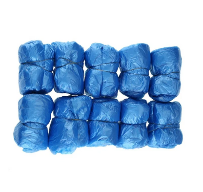 100Pcs Portable Blue Shoe Cover, Shoe Cover, For Automatic Shoes Machine Home Use
