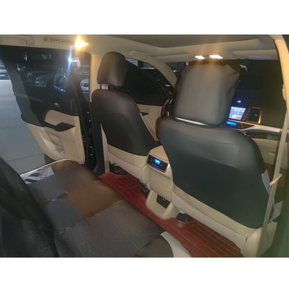 5 Seats Car Seat Cover, Sponge + PVC Leather Universal Seat Cover,Split Bench Compatible,Universal Fit for Auto Trucks Van SUV,Gray