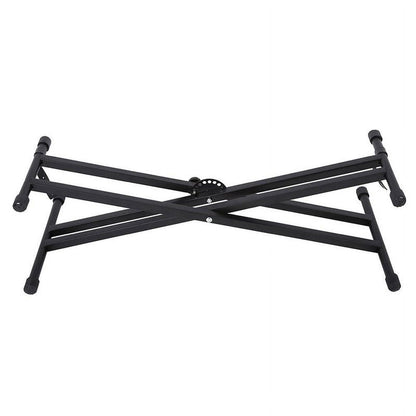 Portable Keyboard Stand Double Braced X-Style Adjustable Electric Organ Holder