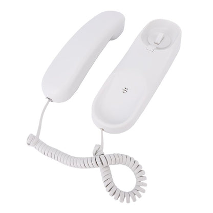Slimline Wall-Mountable Basic Corded Telephone No AC Power Required
