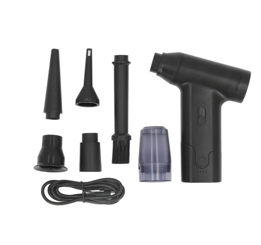 Turbo Fan 110000RPM Variable Speed Brushless Motor Mini Electric Air Duster Portable Blower Fan for Home Car Office