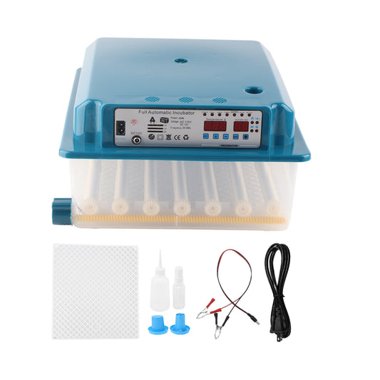 Egg Incubator with Automatic Egg Turning and Humidity Monitoring, Incubator for Chicken Eggs, 36 Eggs Incubator with Egg Candler, for Duck Eggs Quail Eggs, Record incubation day