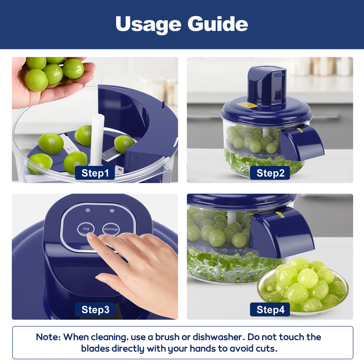 Electric Automatic Grape Peeling Machine,USB-C Charging,One-Button Garlic Peeler,Suitable for Small Fruits Such as Grapes, Garlic, Jujube, Etc.