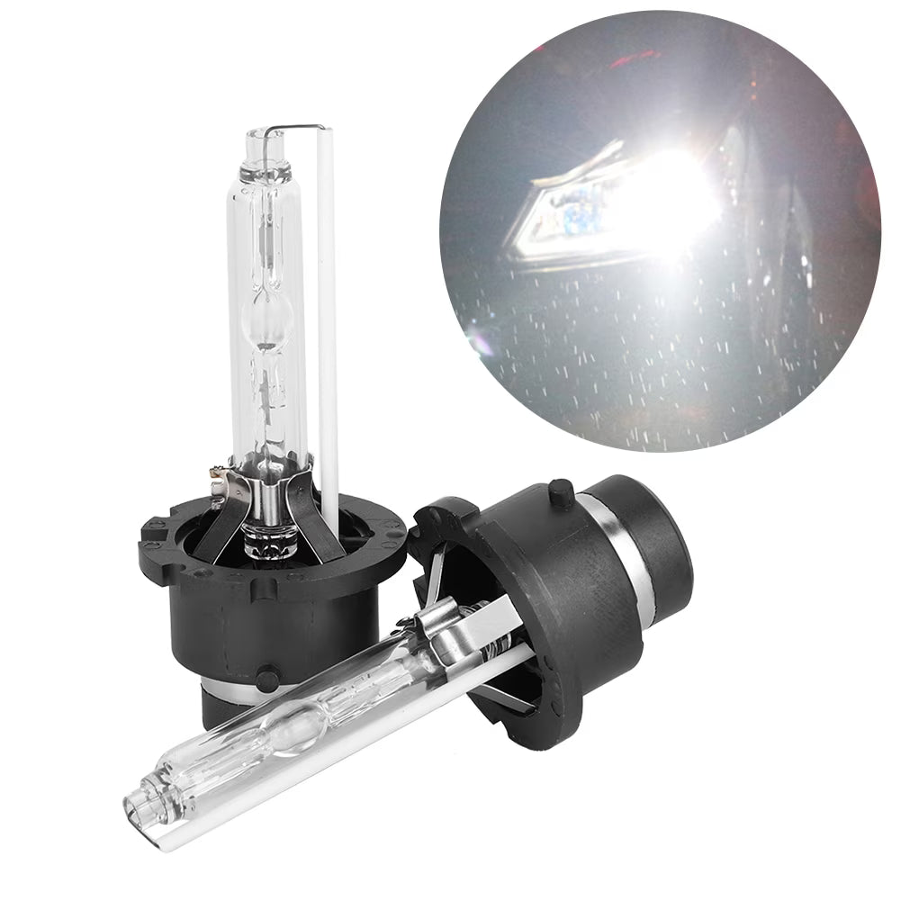 D2S Safe Bright 35W 6000K Xenon Safe Bright Headlight Automotive Bulb 2 Pack