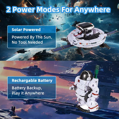 7-in-1 Solar Robot Building Kit for Kids Aged 8-13, Educational Science Building Experiment Kits, Space Science Kits STEM Toys for 8 9 10 11 12 Years Old Boys Girls Teens Christmas Birthday Gifts