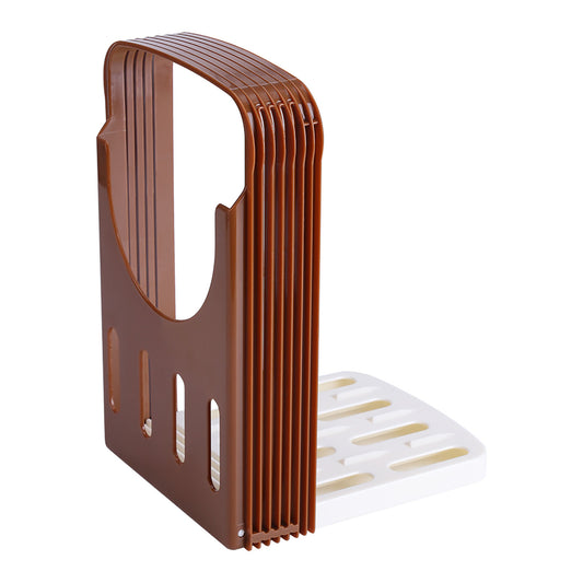 Bread Slicer Adjustable Bread/Roast/loaf Slicer Cutter,Bread Cutting Toast Bagel Loaf Slicer Cutter Mold Sandwich Maker Toast Slicing Machine Folding and Adjustable Handed Bread Machine Bread Maker