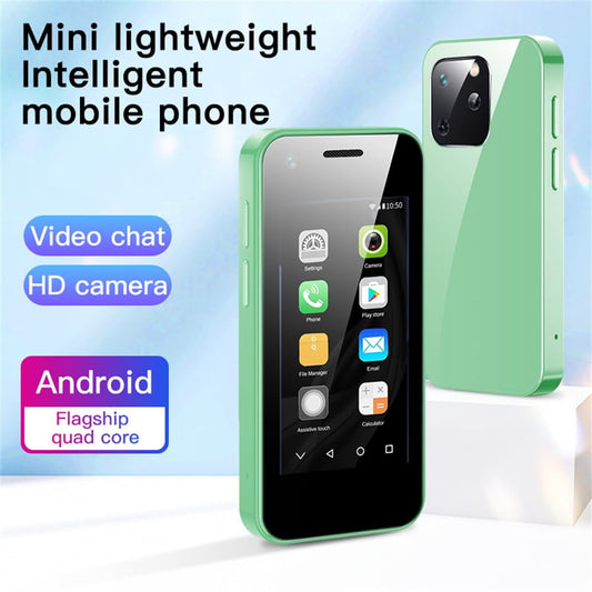 2.5 Inch 3G Mini Phone Android 9.0 Smartphone 2GB+16GB Memory Dual SIM with WiFi Hotspot Bluetooth Mp3 Mp4 for Kids Student Pocket Cellphone Child Small Phone
