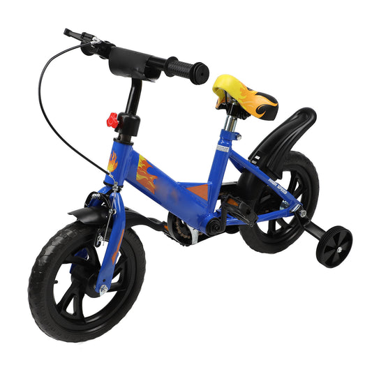 Toddlers Cycle, Sturdy Construction Integrated Design Children Bike With Training Wheel For Outdoor