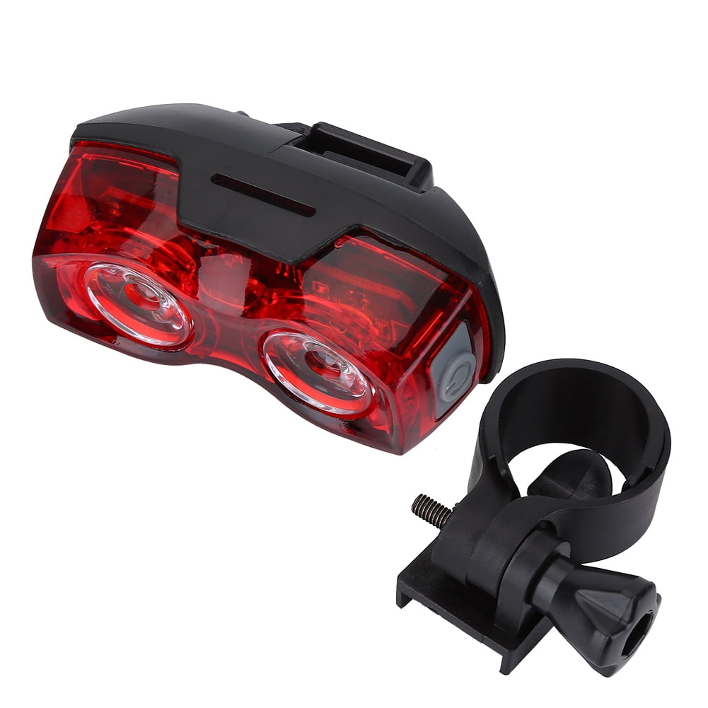 Bike Tail Light,Outdoor LED Bike Rear Saddle Lamp Waterproof Tail Safety Warning Red Light Night Riding Accessory, Flashing Bike Warning Headlight
