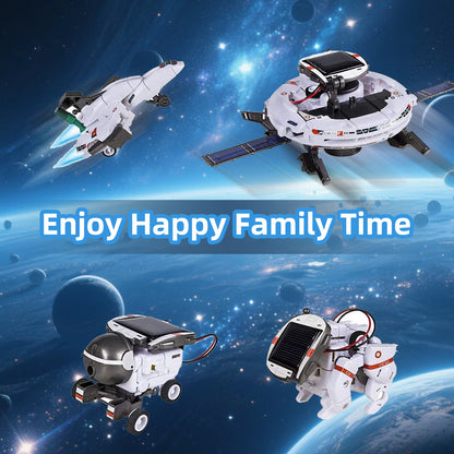 7-in-1 Solar Robot Building Kit for Kids Aged 8-13, Educational Science Building Experiment Kits, Space Science Kits STEM Toys for 8 9 10 11 12 Years Old Boys Girls Teens Christmas Birthday Gifts