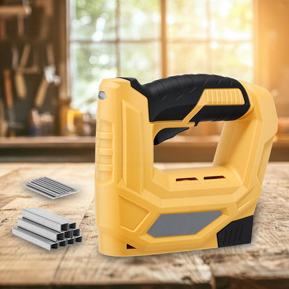 Electric Staple Gun, 2 in 1 4.2V Cordless Staple Gun/Brad Nailer with 3000 Staples & Nails, Cable Staple Gun with USB Charger for Wood, Upholstery, Carpentry, Crafts, DIY