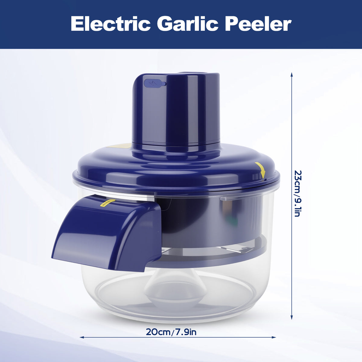 Electric Automatic Grape Peeling Machine,USB-C Charging,One-Button Garlic Peeler,Suitable for Small Fruits Such as Grapes, Garlic, Jujube, Etc.