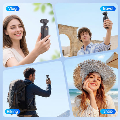 4K Vlogging Camera 330° Rotating Lens Digital Pocket Cameras for travel & Daily Recording, Face Tracking Vlog Camera, Fast Autofocus Portable Video Camera with WiFi & 1.54" Touch Screen for TikTok