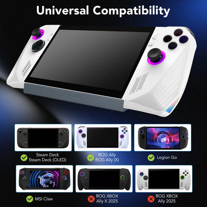 Docking Station 4K@60Hz for Steam Deck OLED/ROG Ally, 6 in 1 Stream Deck Dock with HD-MI 2.0, Gigabit Ethernet, 3 USB 3.0, 100W Charge for Steam Deck