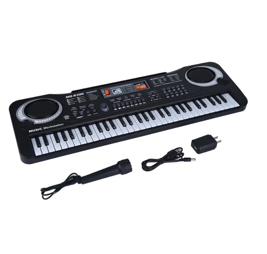 Keyboard Electric Piano, Electric Piano With Microphone Electric Digital Piano, For Adults For Kids