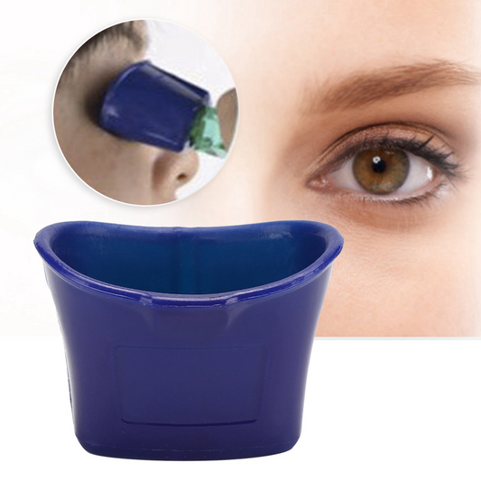 Eye Drop Guide, Eye Dropper Guide Easy To Use Eyedrop Guide Eye Auto Drop Helper For All Ages - Works With Most Eye Drop Bottles - Reusable and Hand Washable - for Elderly Applicator Holder