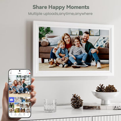 15.6 inch Wall Planner Digital Calendar & Chore Chart, WiFi Smart Touchscreen Interactive Display for Family Schedules/Meal Planner, Display Digital Calendar Great Gifts for Organizing Your 2026 Year