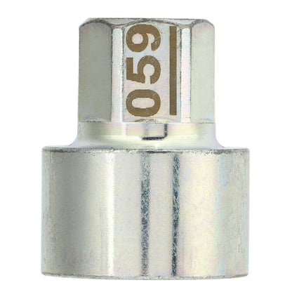 Eotvia Wheel Lock Key, Wheel Lock Lug Nut Metal Professional Anti Theft Lugnut Socket for Car 059