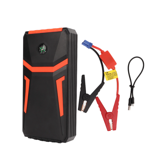 Car Jump Starter, 1500A Peak 10000mAh 12V Portable Battery Jump Starter with LED Light, Suitable for 6.0L Petrol and 4L Diesel